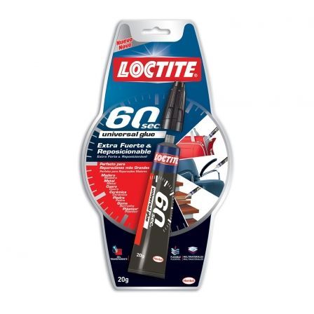 Loctite Pegamento Universal 60 Segundos 20 g